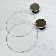 Load image into Gallery viewer, Steel wire Hoop plugs gauges tunnels 6g - 1"
