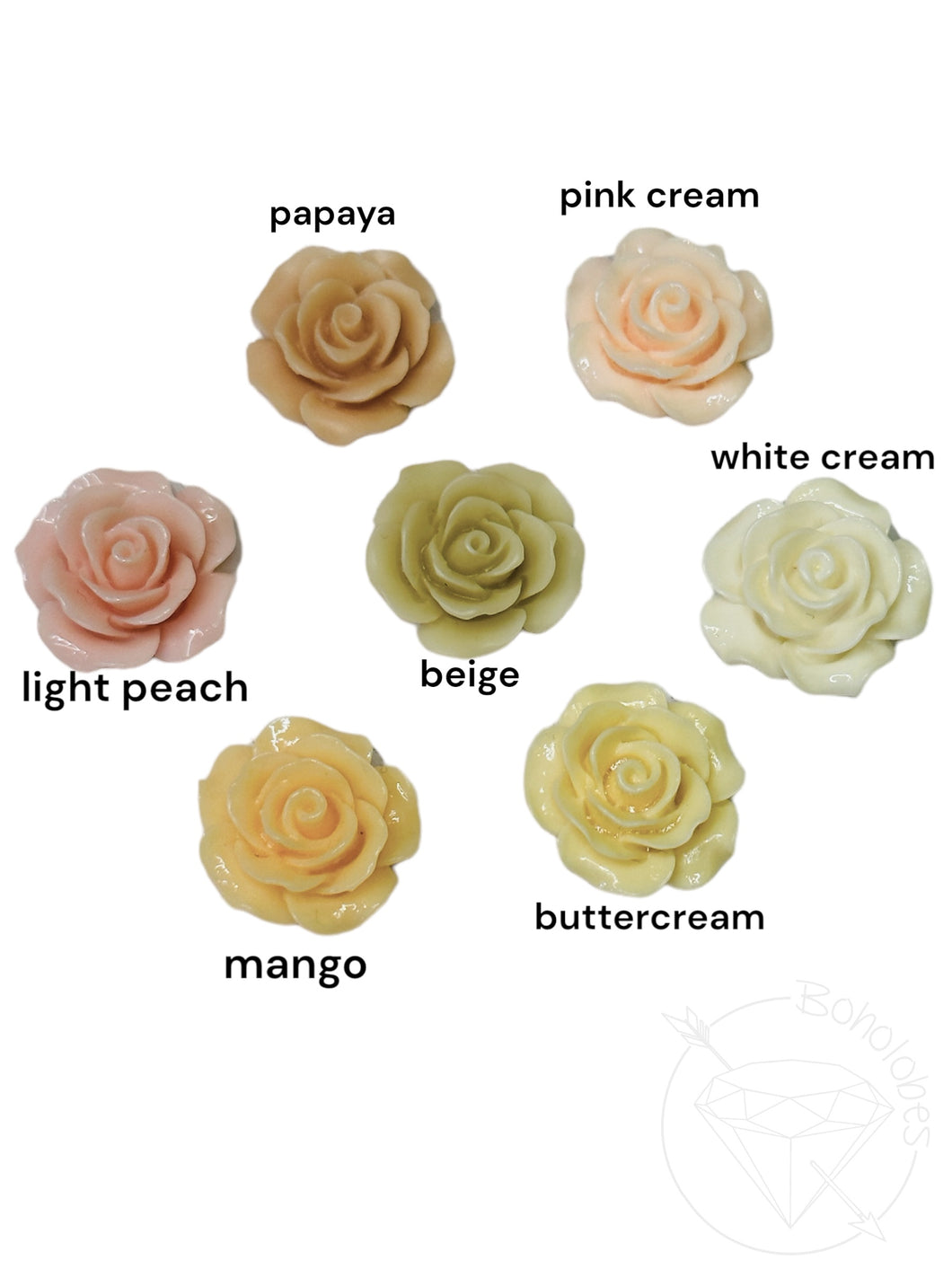 Rose flower wood taper fashion plugs for gauged or stretched ears: Sizes 4g, 2g, 0g, 00g