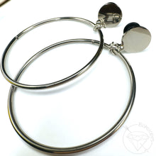 Load image into Gallery viewer, Steel wire Hoop single flare plugs gauges tunnels 6g 4g 2g 1g 0g 11/32&quot; 00g 7/16&quot; 1/2&quot; 9/16&quot; 5/8&quot; 3/4&quot; 7/8&quot; 1&quot;