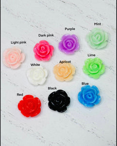 Smaller tiny Rose plugs for gauged ears: 14g, 12g, 10g, 8g, 6g