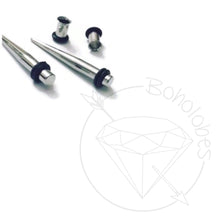 Load image into Gallery viewer, Tapers tunnels BASIC stretch kit sizes 14g - 00g Including 1g tapers