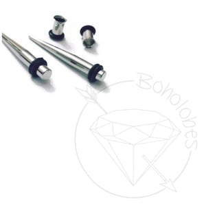 Tapers tunnels BASIC stretch kit sizes 14g - 00g Including 1g tapers